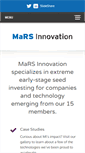 Mobile Screenshot of marsinnovation.com